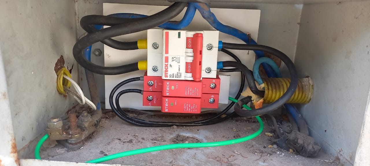 Instalação elétrica em uma casa